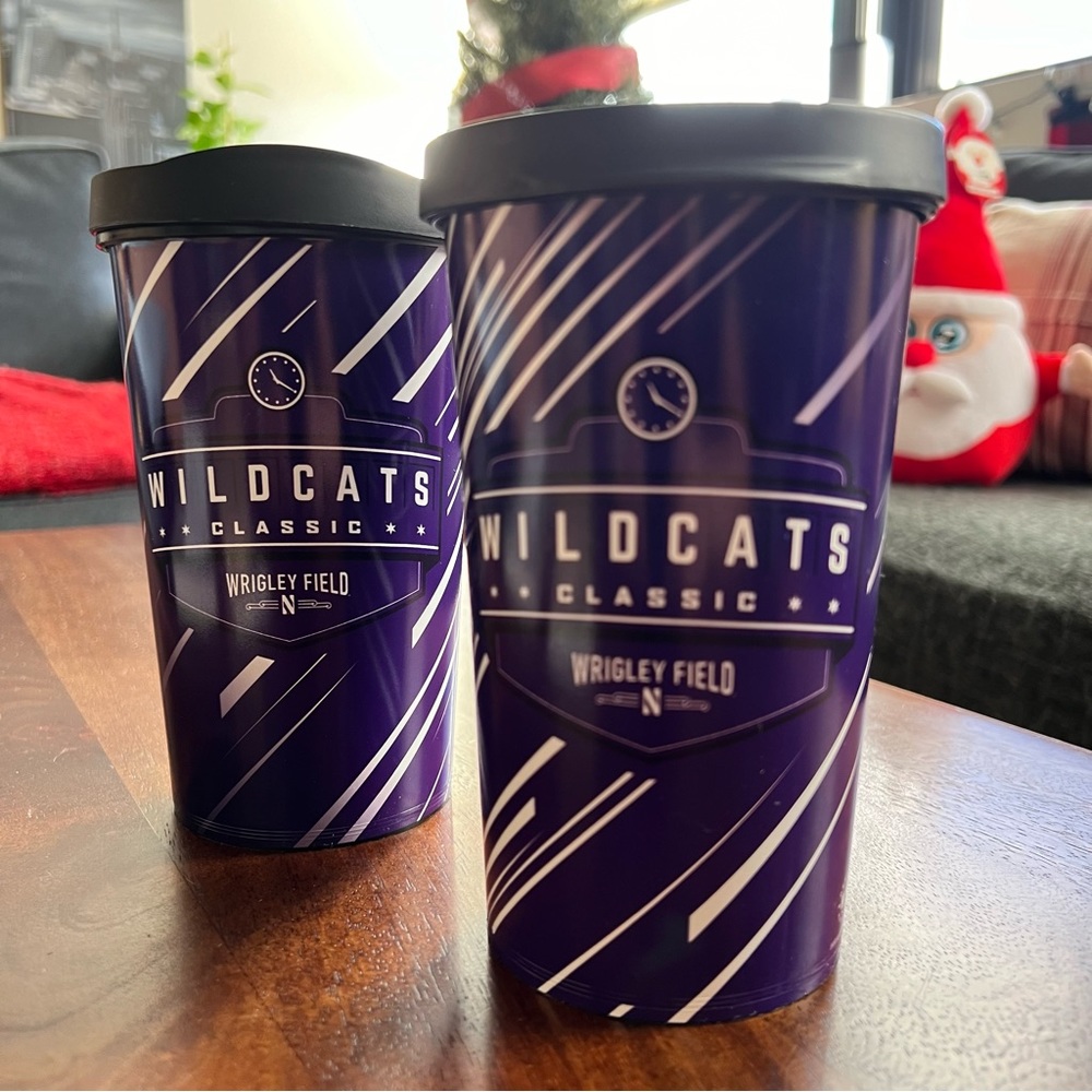 Northwestern University travel mug tumbler